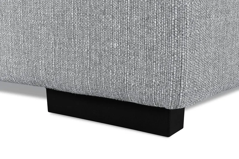 Nebraska U-soffa Divan Höger Kuvertkuddar - Ljusgrå - Products - Möbler - Soffa - U-soffa