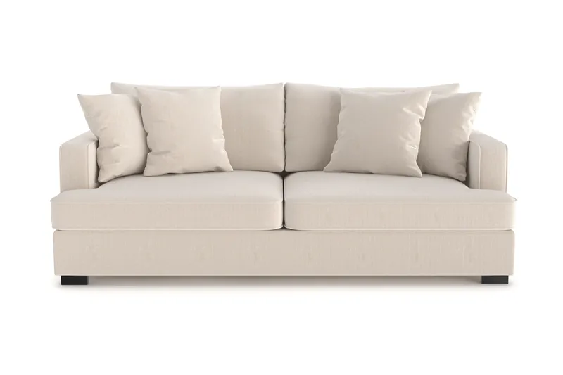 Rossita 3-sits Djup Soffa i Manchester, Beige