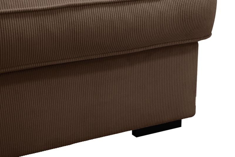 Rossita Lyx 2,5-sits Extra djup Soffa i Manchester - Mörkbrun - Products - Möbler - Soffa - 3 sits soffa