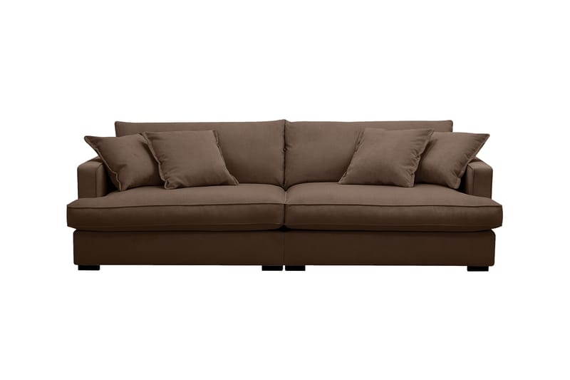 Rossita Lyx 3-sits Extra djup Soffa i Manchester, Mörkbrun
