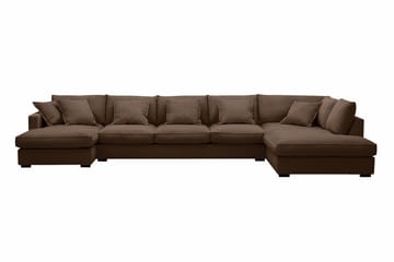 Rossita Lyx 6-sits Vänstervänd U-formad Extra djup Soffa med Divan och Schäslong i Manchester