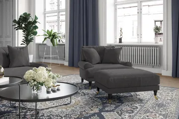 Andrew Soffgrupp 3+1 - Mörkgrå - Products - Möbler - Soffa - Soffgrupp - Howard soffgrupp