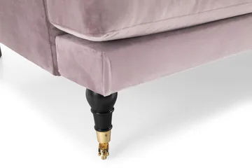 Andrew Soffgrupp 3+2+1 Sammet - Lila - Products - Möbler - Soffa - Soffgrupp - Howard soffgrupp
