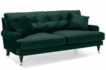 Andrew Soffgrupp 3+2 Sammet - Grön - Products - Möbler - Soffa - Soffgrupp - Howard soffgrupp