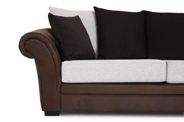 Toronto 3-sits Soffa - Brun/Beige - Products - Möbler - Soffa - Skinnsoffa