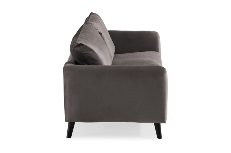 Trend 2-sits Sammetssoffa - Mörkgrå - Products - Möbler - Soffa - Sammetssoffa