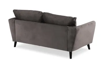 Trend 2-sits Sammetssoffa - Mörkgrå - Products - Möbler - Soffa - Sammetssoffa