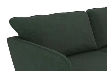 Trend Lyx 4-sits Högervänd U-formad Soffa med Divan och Schäslong i Manchester - Mörkgrön - Products - Möbler - Soffa - U-soffa