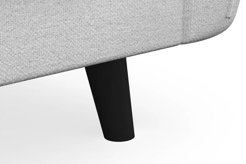 Trend Lyx 4-sits Vänstervänd U-formad Soffa med Divan och Schäslong i Tyg - Ljusgrå - Products - Möbler - Soffa - U-soffa
