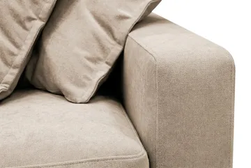 Valencia Extra Djup 3-sits Soffa i Chenille - Brun - Products - Möbler - Soffa - 3 sits soffa