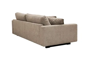 Valencia Extra Djup 3-sits Soffa i Chenille - Brun - Products - Möbler - Soffa - 3 sits soffa