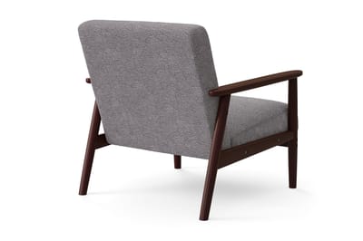 Ängsbro Fåtölj Bouclé - Mocka - Products - Möbler - Fåtölj & stolar - Fåtölj