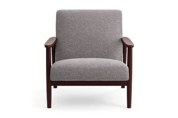 Ängsbro Fåtölj Bouclé - Mocka - Products - Möbler - Fåtölj & stolar - Fåtölj