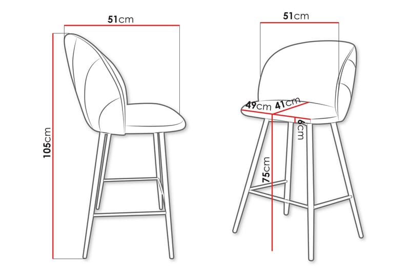 Aikka Barstol 105 cm - Grön - Products - Möbler - Fåtölj & stolar - Barstol & barpall