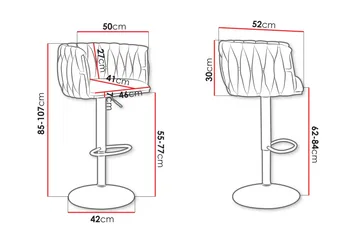 Aikka Barstol 107 cm - Beige - Products - Möbler - Fåtölj & stolar - Barstol & barpall