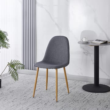 Alfred matstol - Grå / Ek - Grå/Ek - Products - Möbler - Fåtölj & stolar - Matstol & köksstol