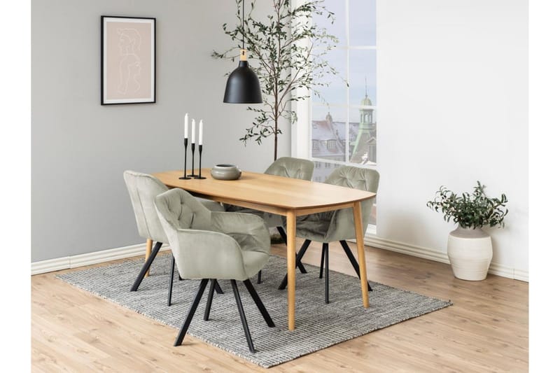 Alsephina Karmstol - Brun - Products - Möbler - Fåtölj & stolar - Karmstol