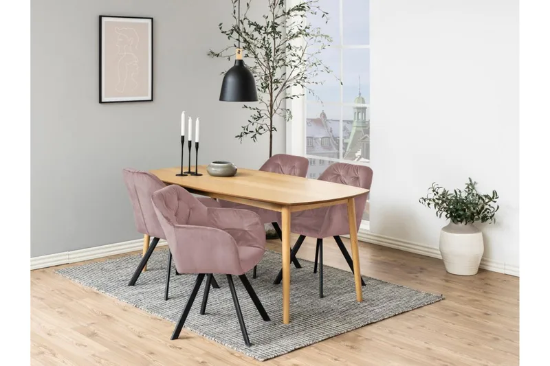 Alsephina Karmstol - Röd - Products - Möbler - Fåtölj & stolar - Karmstol