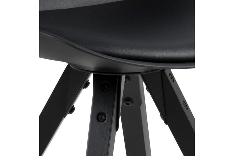 Andros Matstol & köksstol med träben - Svart - Products - Möbler - Fåtölj & stolar - Matstol & köksstol