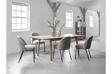 Arella Matstol - Grå - Products - Möbler - Fåtölj & stolar - Matstol & köksstol