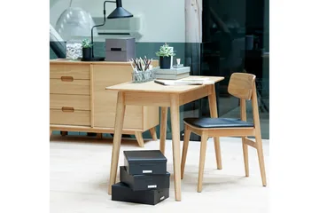 Arnav Matstol - Svart - Products - Möbler - Fåtölj & stolar - Matstol & köksstol