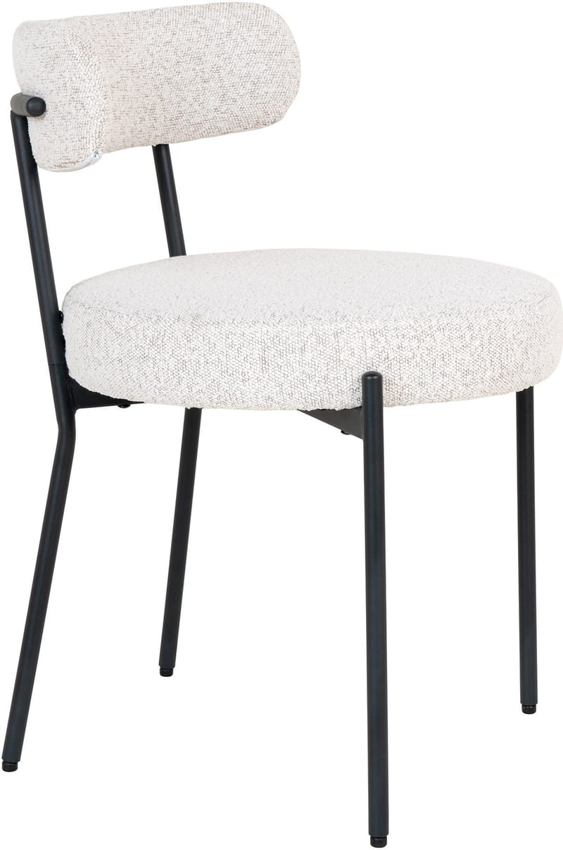 Badalona matstol - Vit - Vit - Products - Möbler - Fåtölj & stolar - Matstol & köksstol