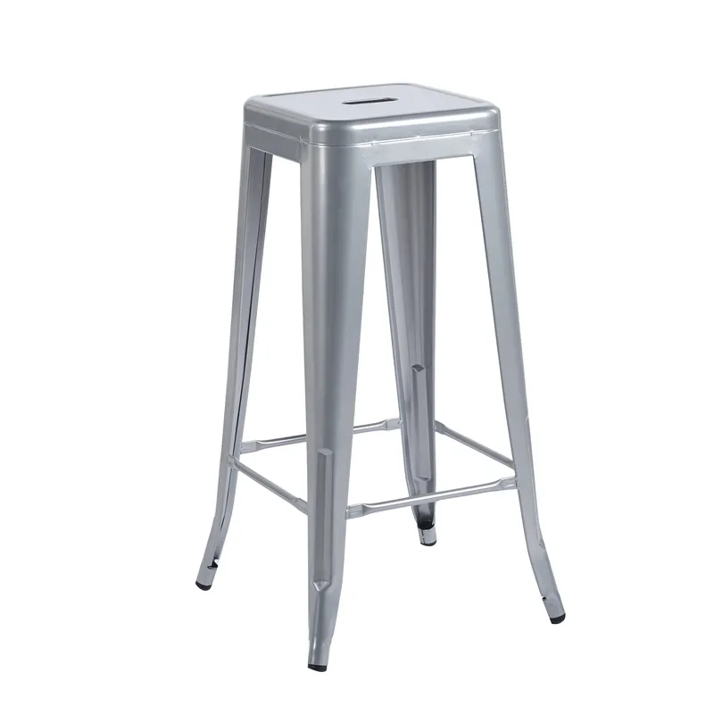 Barstol Iris i Metall Sitthöjd 77 cm - Metallfärgad - Products - Möbler - Fåtölj & stolar - Barstol & barpall