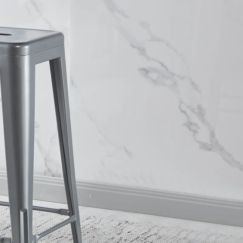 Barstol Iris i Metall Sitthöjd 77 cm - Metallfärgad - Products - Möbler - Fåtölj & stolar - Barstol & barpall