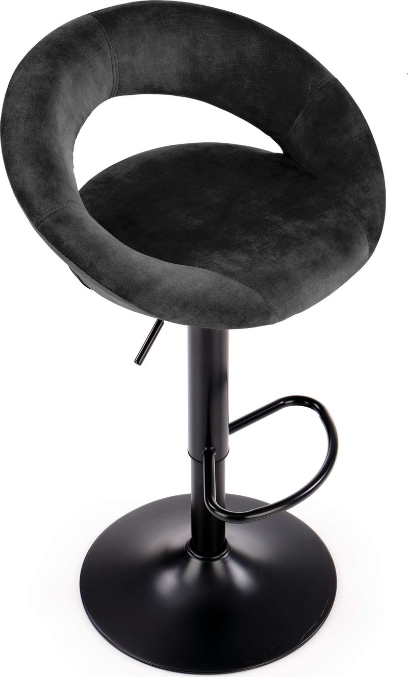 Barstol svart höj och sänkbar - Svart - Products - Möbler - Fåtölj & stolar - Barstol & barpall