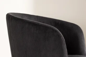 Berit Karmstol - Svart - Products - Möbler - Fåtölj & stolar - Matstol & köksstol