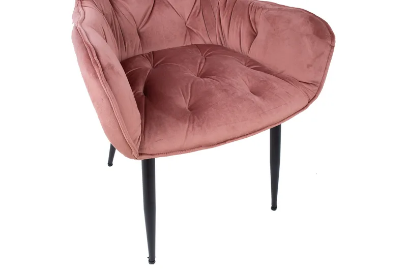 Brita Stol 61x57x83 cm Rosa - Products - Möbler - Fåtölj & stolar - Karmstol