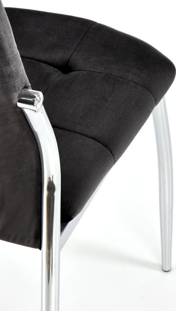 Cadeira matstol 416 - Svart - Svart - Products - Möbler - Fåtölj & stolar - Matstol & köksstol