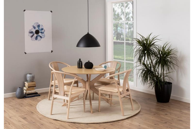 Credu Karmstol - Vit - Products - Möbler - Fåtölj & stolar - Karmstol