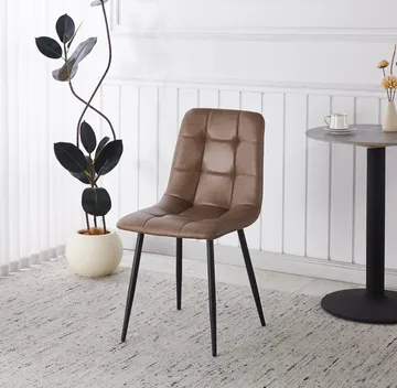 Delta matstol brun vintage - Brun vintage - Products - Möbler - Fåtölj & stolar - Matstol & köksstol