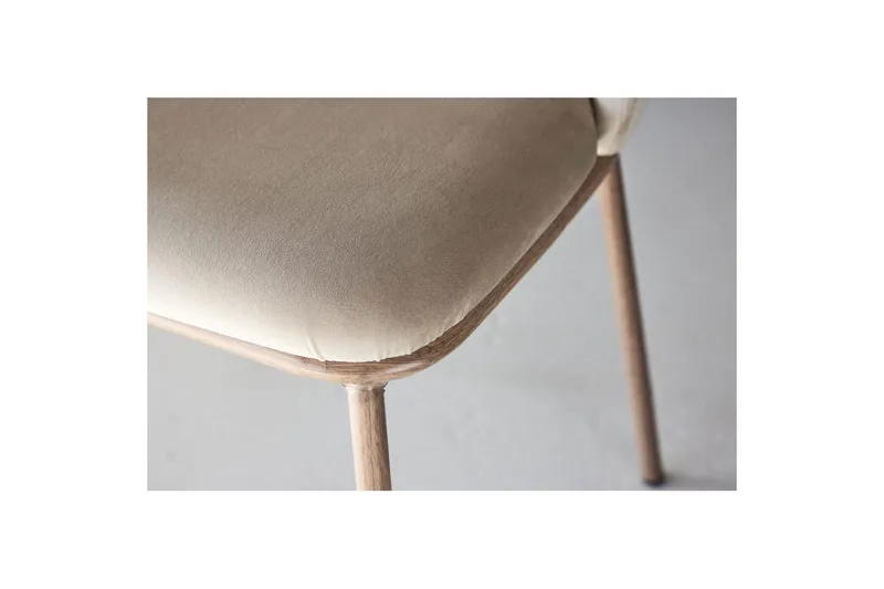 Edina Matstol - Beige - Products - Möbler - Fåtölj & stolar - Matstol & köksstol