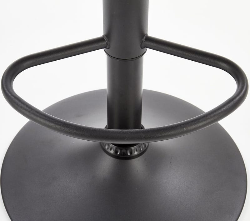 Elfrieda barstol i mörkgrå PU - Mörkgrå/svart - Products - Möbler - Fåtölj & stolar - Barstol & barpall