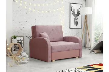 Denegal Bäddfåtölj Light pink - Products - Möbler - Fåtölj & stolar - Fåtölj - Bäddfåtölj