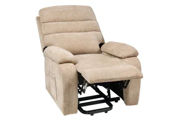 Elektrisk reclinerfåtölj Rise Beige, Beige