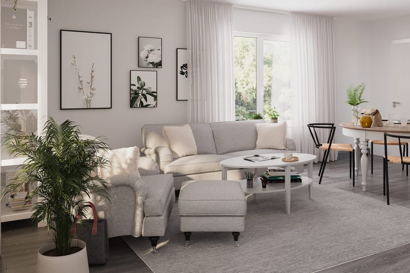Howard Classic Fåtölj - Grå - Products - Möbler - Fåtölj & stolar - Fåtölj - Howard fåtölj
