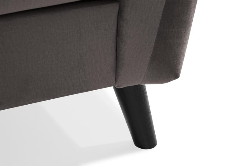 Trend Fåtölj - Mörkgrå Sammet - Products - Möbler - Fåtölj & stolar - Fåtölj