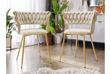 Garrick Karmstol - Beige - Products - Möbler - Fåtölj & stolar - Karmstol