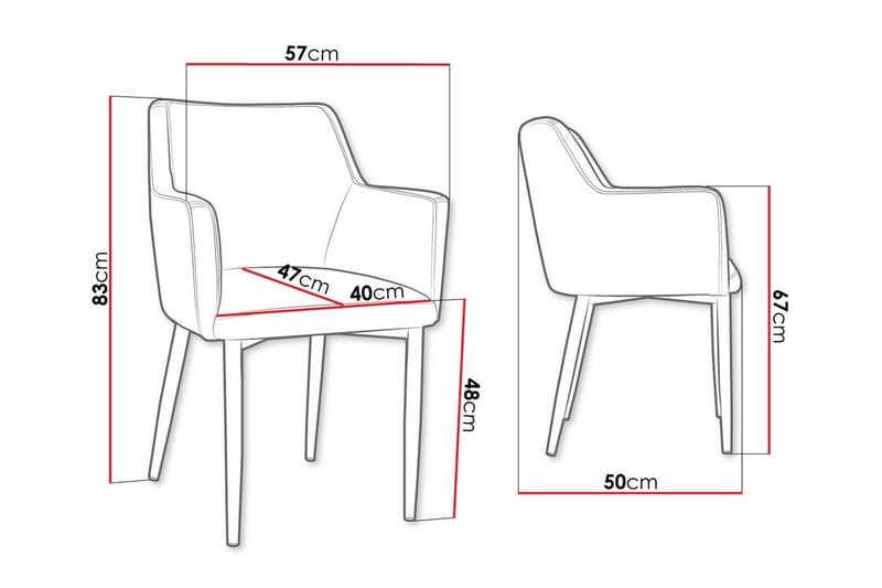 Glenarm Matstol - Products - Möbler - Fåtölj & stolar - Karmstol