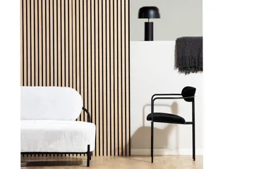 Gordana Matstol - Svart - Products - Möbler - Fåtölj & stolar - Karmstol