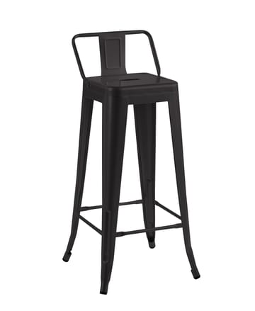 Iris barstol i svart metall - Sitthöjd 76 cm - Svart - Products - Möbler - Fåtölj & stolar - Barstol & barpall