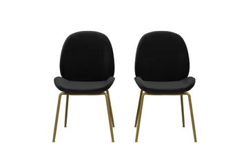 Kaiti Matstol - Svart - Products - Möbler - Fåtölj & stolar - Matstol & köksstol