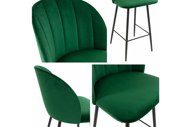 Kintore Barstol - Svart - Products - Möbler - Fåtölj & stolar - Barstol & barpall