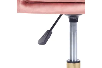 Kontorsstol Monticello Rosa/guld/svart - Rosa/guld/svart - Products - Möbler - Fåtölj & stolar - Kontorsstol & skrivbordsstol