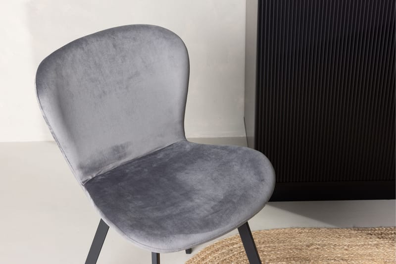 Lilja Matstol - Grå - Products - Möbler - Fåtölj & stolar - Matstol & köksstol