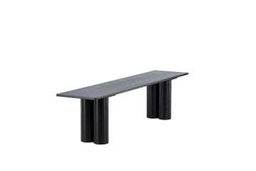 Matbänk Olivia 40x180x45 cm - Svart - Products - Möbler - Fåtölj & stolar - Sittbänk