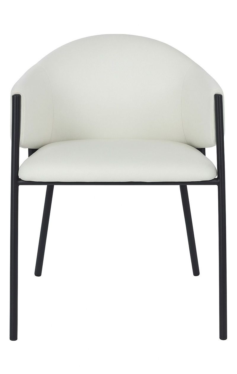 Matstol beige/svart - Stacey, beige/svart